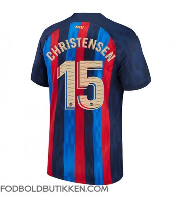 Barcelona Andreas Christensen #15 Hjemmebanetrøje 2022-23 Kortærmet